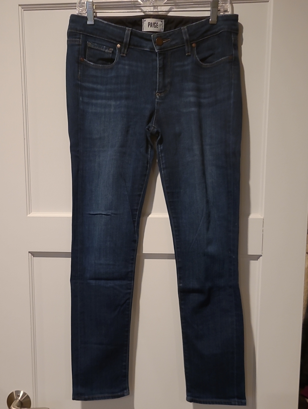 PAIGE Indigo Blue Skinny Jeans